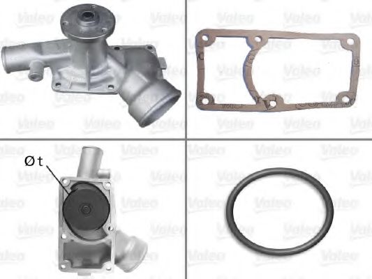 VALEO 506031 Водяной насос для OPEL CORSA A (Опель Cорса а) VALEO 506031 Водяной насос для OPEL CORSA A (Опель Cорса а)