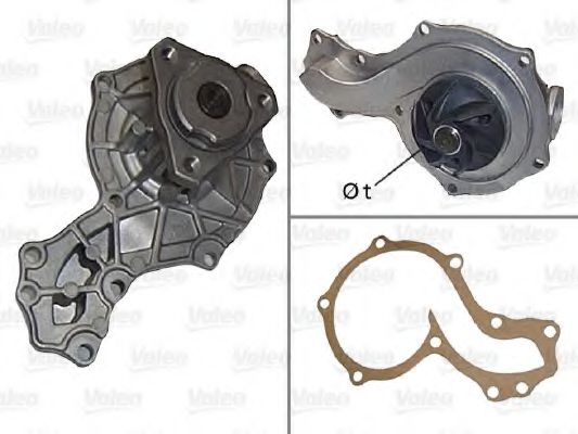 VALEO 506066 Водяной насос для AUDI FOX (Ауди Фоx) VALEO 506066 Водяной насос для AUDI FOX (Ауди Фоx)