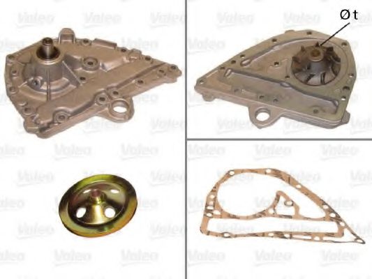 VALEO 506067 Водяной насос для RENAULT FUEGO (Рено Фуэго) VALEO 506067 Водяной насос для RENAULT FUEGO (Рено Фуэго)