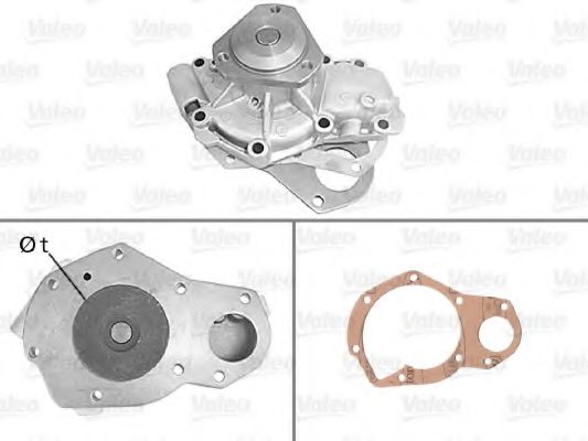 VALEO 506072 Водяной насос 
