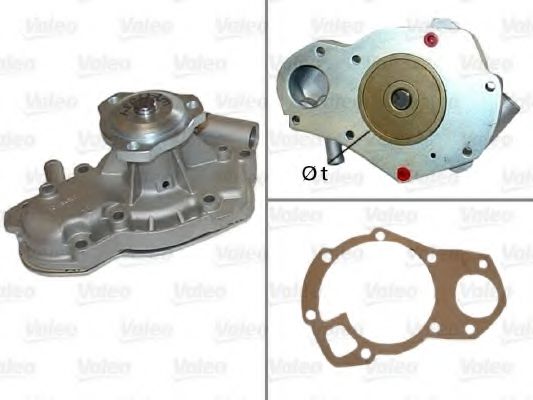 VALEO 506086 Водяной насос 