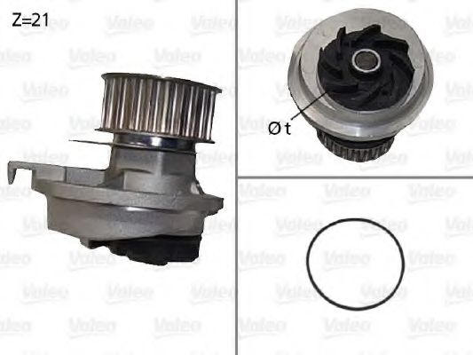 VALEO 506087 Водяной насос для OPEL ASTRA F (Опель Астра ф) VALEO 506087 Водяной насос для OPEL ASTRA F (Опель Астра ф)