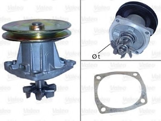 VALEO 506092 Водяной насос для FIAT STRADA II (Фиат Страда 2) VALEO 506092 Водяной насос для FIAT STRADA II (Фиат Страда 2)