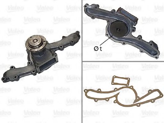 VALEO 506101 Водяной насос для ALFA-ROMEO (Алфа-ромэо) VALEO 506101 Водяной насос для ALFA-ROMEO (Алфа-ромэо)