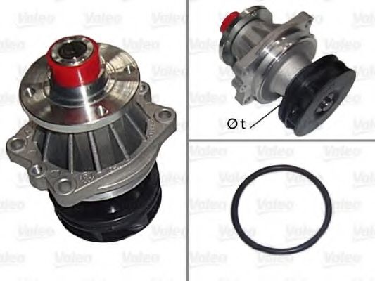 VALEO 506107 Водяной насос для BMW X3 (Бмв Х3) VALEO 506107 Водяной насос для BMW X3 (Бмв Х3)