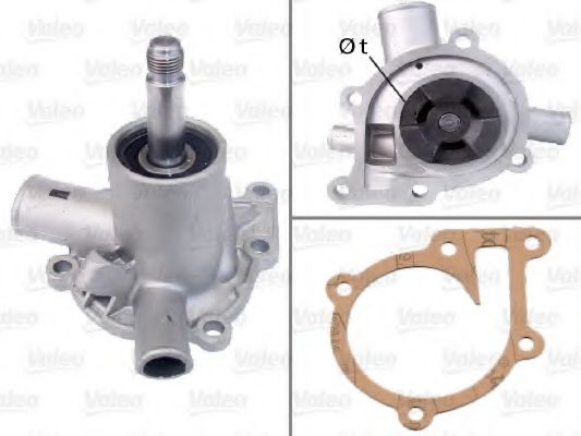 VALEO 506108 Водяной насос для PEUGEOT 305 II (Пежо 305 2) VALEO 506108 Водяной насос для PEUGEOT 305 II (Пежо 305 2)