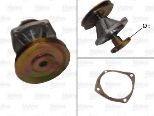 VALEO 506143 Водяной насос для FIAT STRADA II (Фиат Страда 2) VALEO 506143 Водяной насос для FIAT STRADA II (Фиат Страда 2)