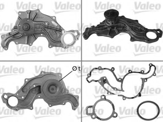 VALEO 506173 Водяной насос для FORD GRANADA (Форд Гранада) VALEO 506173 Водяной насос для FORD GRANADA (Форд Гранада)