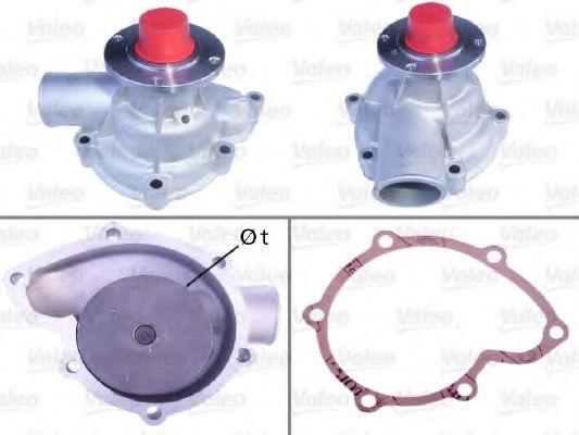 VALEO 506249 Водяной насос для BMW 7 (Бмв 7) VALEO 506249 Водяной насос для BMW 7 (Бмв 7)