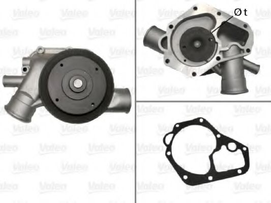 VALEO 506253 Водяной насос 
