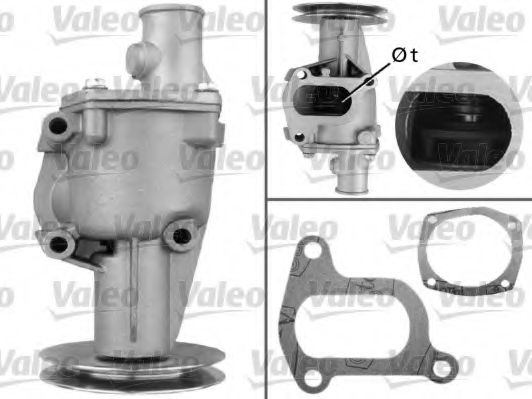 VALEO 506268 Водяной насос для FIAT PANDA (Фиат Панда) VALEO 506268 Водяной насос для FIAT PANDA (Фиат Панда)