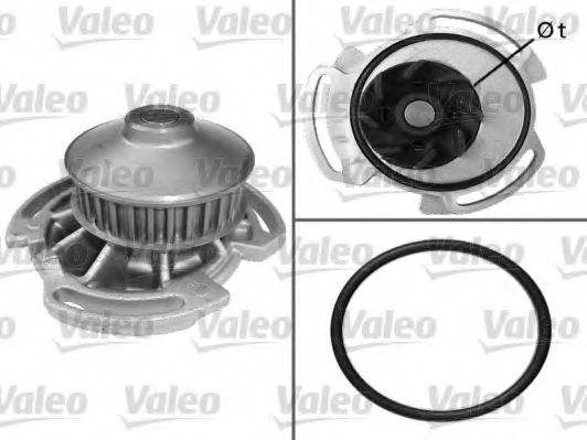 VALEO 506282 Водяной насос для VOLKSWAGEN POLO (Фольксваген Поло) VALEO 506282 Водяной насос для VOLKSWAGEN POLO (Фольксваген Поло)