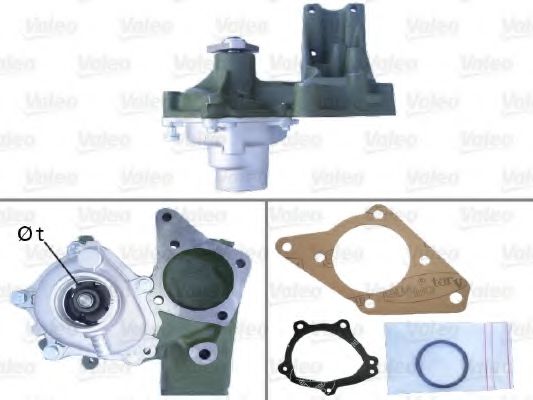 VALEO 506293 Водяной насос для FIAT DUCATO (Фиат Дукато) VALEO 506293 Водяной насос для FIAT DUCATO (Фиат Дукато)