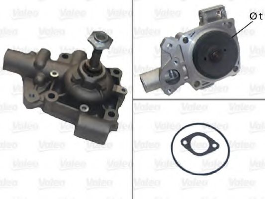 VALEO 506302 Водяной насос 