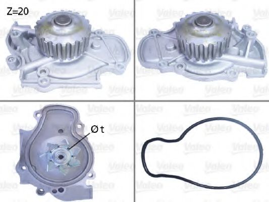 VALEO 506321 Водяной насос для HONDA ODYSSEY (Хонда Одъссэъ) VALEO 506321 Водяной насос для HONDA ODYSSEY (Хонда Одъссэъ)