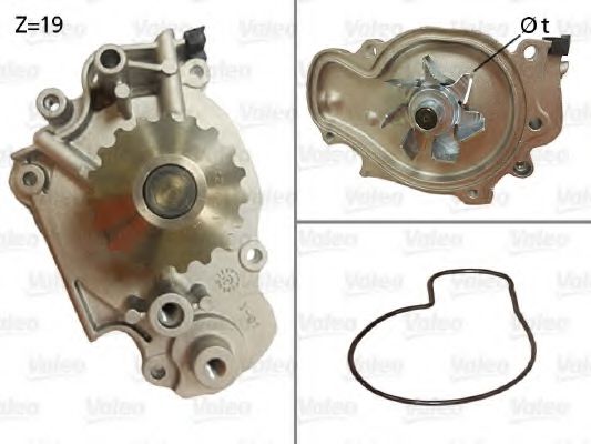 VALEO 506322 Водяной насос 