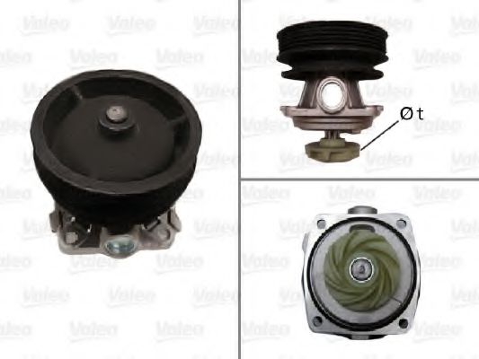 VALEO 506334 Водяной насос для FIAT TEMPRA (Фиат Тэмпра) VALEO 506334 Водяной насос для FIAT TEMPRA (Фиат Тэмпра)