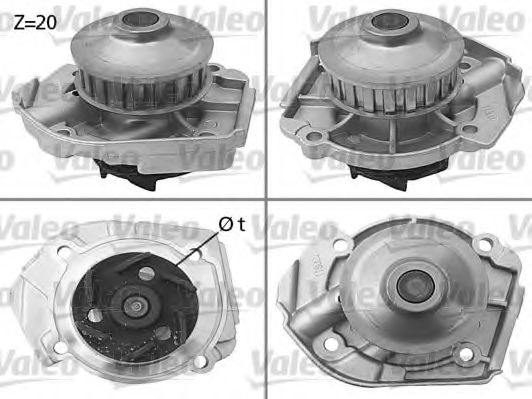 VALEO 506397 Водяной насос для LANCIA (Лансиа/лянча) VALEO 506397 Водяной насос для LANCIA (Лансиа/лянча)