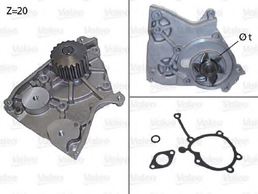 VALEO 506400 Водяной насос для MAZDA B-SERIE BRAVO (Мазда Б-сэриэ браvо) VALEO 506400 Водяной насос для MAZDA B-SERIE BRAVO (Мазда Б-сэриэ браvо)
