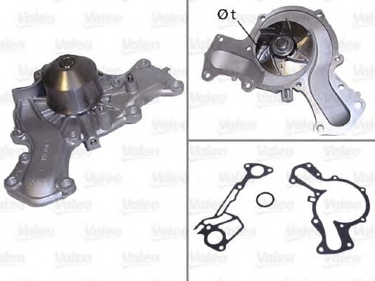 VALEO 506408 Водяной насос для CHRYSLER (Крайслер) VALEO 506408 Водяной насос для CHRYSLER (Крайслер)
