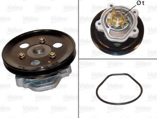 VALEO 506418 Водяной насос 