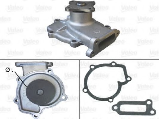 VALEO 506438 Водяной насос для NISSAN PRIMERA (Ниссан Примера) VALEO 506438 Водяной насос для NISSAN PRIMERA (Ниссан Примера)