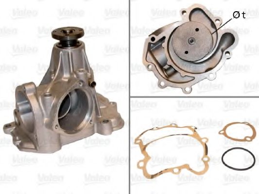 VALEO 506444 Водяной насос для MERCEDES-BENZ E-CLASS (Мэрcэдэс-бэнз Е класс) VALEO 506444 Водяной насос для MERCEDES-BENZ E-CLASS (Мэрcэдэс-бэнз Е класс)