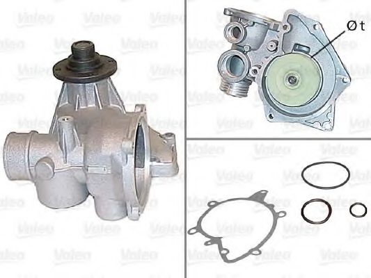 VALEO 506445 Водяной насос для BMW 7 (Бмв 7) VALEO 506445 Водяной насос для BMW 7 (Бмв 7)