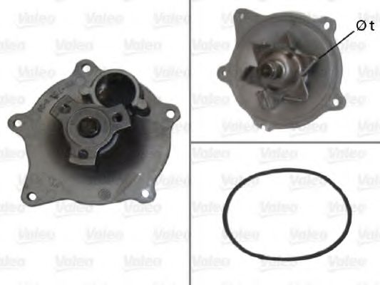 VALEO 506454 Водяной насос для CHRYSLER (Крайслер) VALEO 506454 Водяной насос для CHRYSLER (Крайслер)