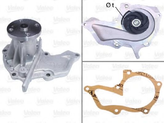 VALEO 506472 Водяной насос для FORD FIESTA IV (Форд Фиеста 4) VALEO 506472 Водяной насос для FORD FIESTA IV (Форд Фиеста 4)