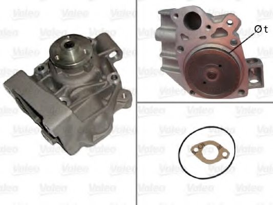 VALEO 506474 Водяной насос для FIAT DUCATO (Фиат Дукато) VALEO 506474 Водяной насос для FIAT DUCATO (Фиат Дукато)