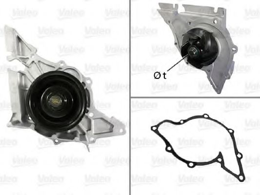 VALEO 506517 Водяной насос для AUDI A8 (Ауди А8) VALEO 506517 Водяной насос для AUDI A8 (Ауди А8)