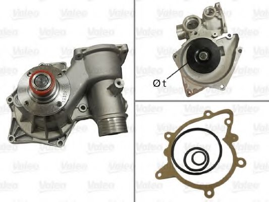 VALEO 506521 Водяной насос для BMW 7 (Бмв 7) VALEO 506521 Водяной насос для BMW 7 (Бмв 7)