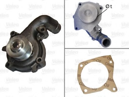 VALEO 506529 Водяной насос для FORD ESCORT V (Форд Эскорт 5) VALEO 506529 Водяной насос для FORD ESCORT V (Форд Эскорт 5)