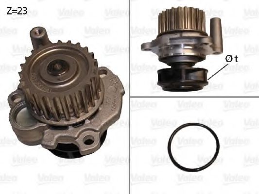 VALEO 506532 Водяной насос для SEAT TOLEDO II (Сеат Толедо 2) VALEO 506532 Водяной насос для SEAT TOLEDO II (Сеат Толедо 2)