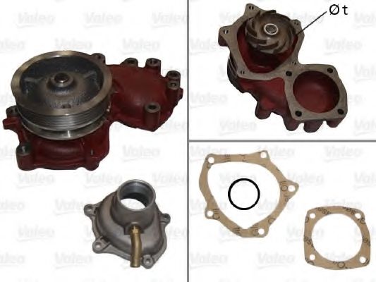 VALEO 506560 Водяной насос для ALFA ROMEO 146 (Альфа ромео 146) VALEO 506560 Водяной насос для ALFA ROMEO 146 (Альфа ромео 146)