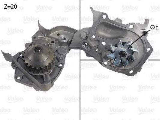 VALEO 506564 Водяной насос для RENAULT MEGANE SCENIC (Рено Меган сценик) VALEO 506564 Водяной насос для RENAULT MEGANE SCENIC (Рено Меган сценик)