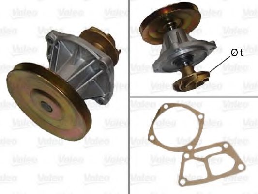 VALEO 506572 Водяной насос для FIAT STRADA II (Фиат Страда 2) VALEO 506572 Водяной насос для FIAT STRADA II (Фиат Страда 2)