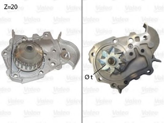 VALEO 506573 Водяной насос для RENAULT MEGANE SCENIC (Рено Меган сценик) VALEO 506573 Водяной насос для RENAULT MEGANE SCENIC (Рено Меган сценик)