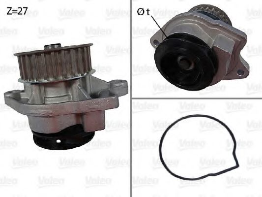 VALEO 506577 Водяной насос для VOLKSWAGEN FLIGHT (Фольксваген Флигхт) VALEO 506577 Водяной насос для VOLKSWAGEN FLIGHT (Фольксваген Флигхт)