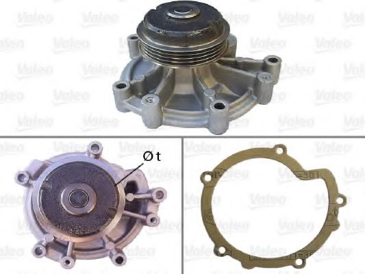 VALEO 506582 Водяной насос для CITROËN RELAY (CитроËн Рэлаъ) VALEO 506582 Водяной насос для CITROËN RELAY (CитроËн Рэлаъ)