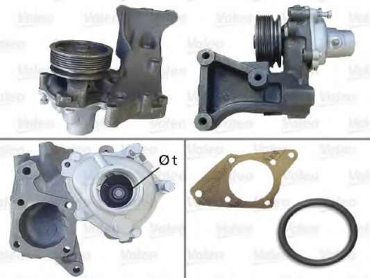 VALEO 506585 Водяной насос для FIAT DUCATO (Фиат Дукато) VALEO 506585 Водяной насос для FIAT DUCATO (Фиат Дукато)