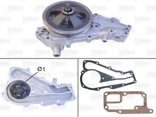 VALEO 506599 Водяной насос 