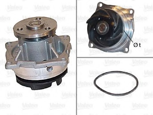 VALEO 506604 Водяной насос для FORD ESCORT VII (Форд Эскорт 7) VALEO 506604 Водяной насос для FORD ESCORT VII (Форд Эскорт 7)