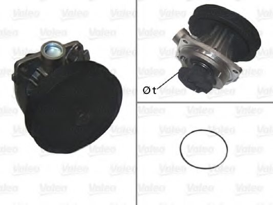 VALEO 506613 Водяной насос для FIAT TEMPRA (Фиат Тэмпра) VALEO 506613 Водяной насос для FIAT TEMPRA (Фиат Тэмпра)