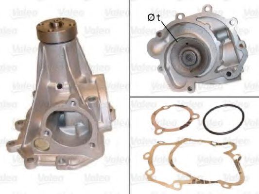 VALEO 506619 Водяной насос 