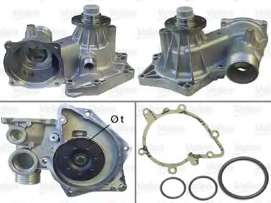 VALEO 506631 Водяной насос для BMW 7 (Бмв 7) VALEO 506631 Водяной насос для BMW 7 (Бмв 7)
