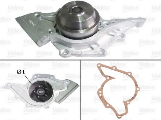 VALEO 506644 Водяной насос 