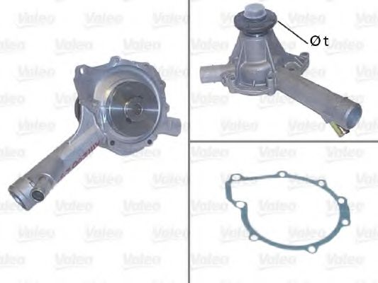 VALEO 506660 Водяной насос для MERCEDES-BENZ CLK (Мэрcэдэс-бэнз Слк) VALEO 506660 Водяной насос для MERCEDES-BENZ CLK (Мэрcэдэс-бэнз Слк)