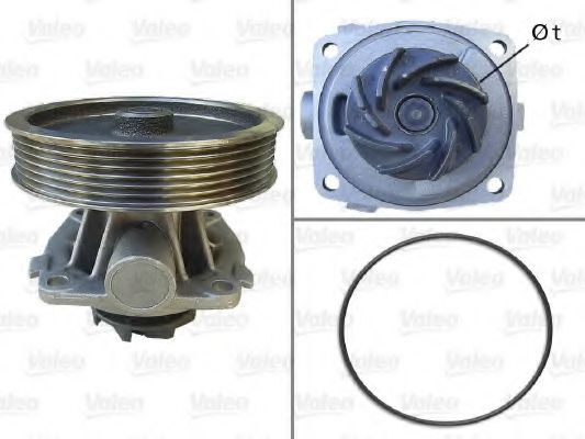 VALEO 506669 Водяной насос для PEUGEOT EXPERT (Пежо Эxпэрт) VALEO 506669 Водяной насос для PEUGEOT EXPERT (Пежо Эxпэрт)